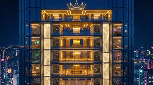 东升国际 太阳神殿摩天楼VIP层全景